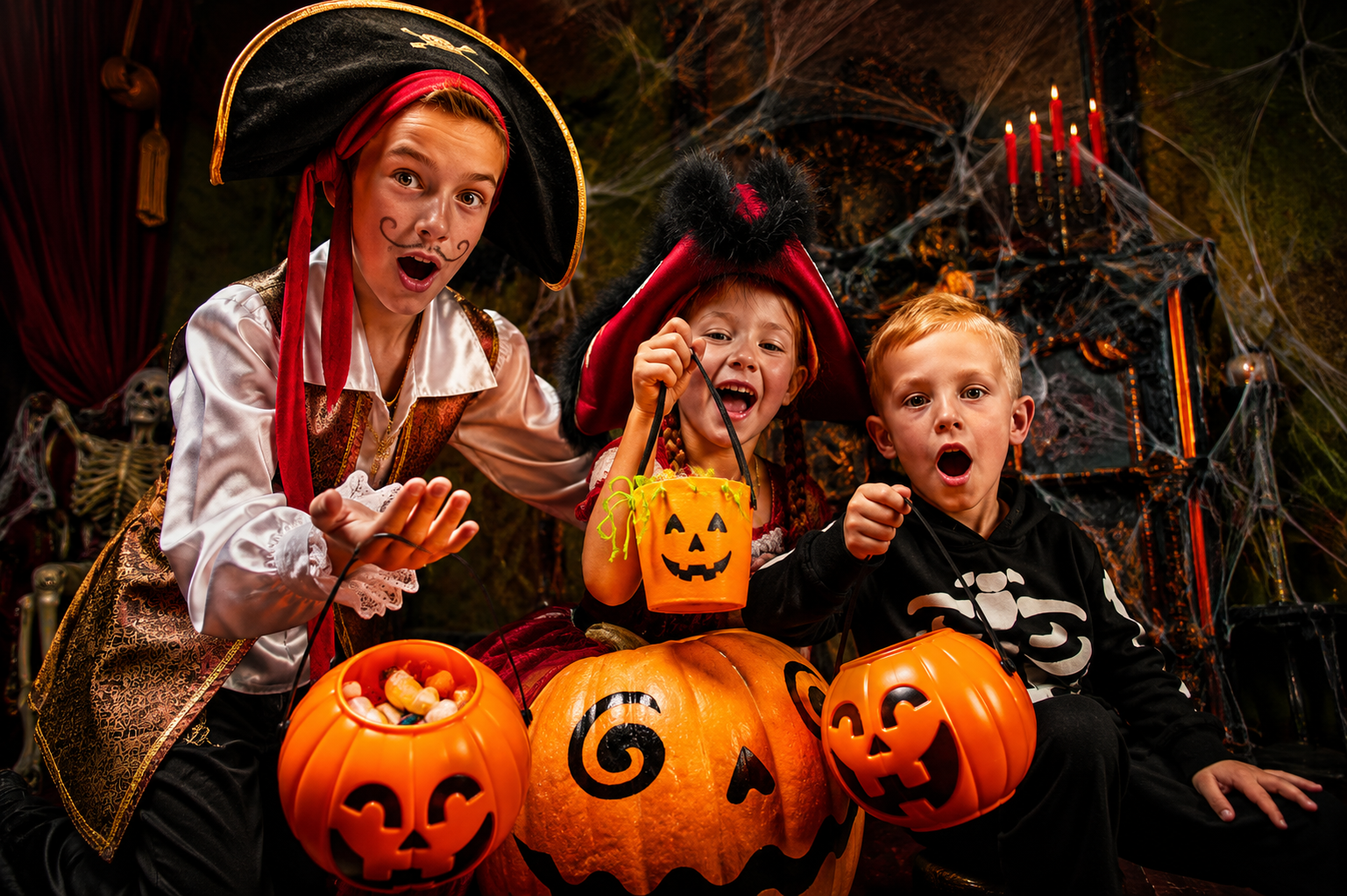 Halloween at the pumpkin patch